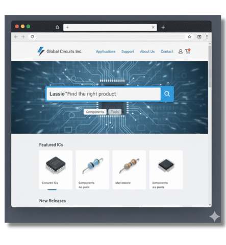 AI search tool indexes datasheets, CAD models, and inventory feeds