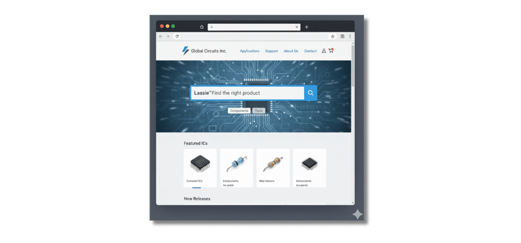 AI search tool indexes datasheets, CAD models, and inventory feeds